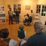 Karina Zukerman inauguró su muestra en Madryn
