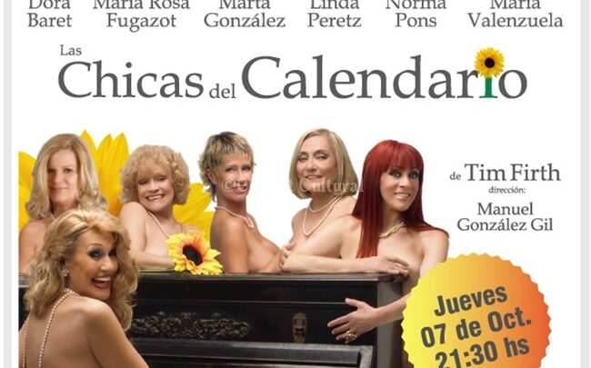 Las chicas del Calendario se presentan en el Auditórium