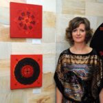 Obras textiles de Vanesa Jones en el Yene Hué
