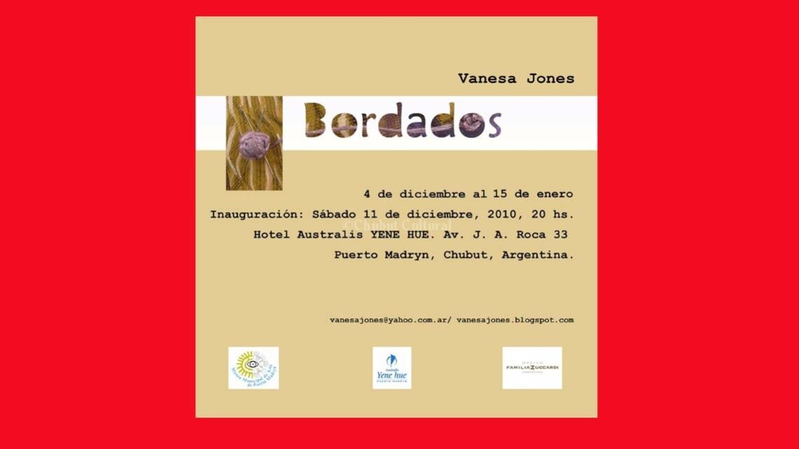 Inauguración de Vanesa Jones- «Bordados» en Hotel Yene-Hue