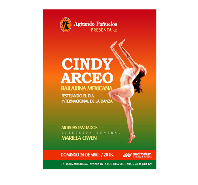 Cindy Arceo en el Auditorium