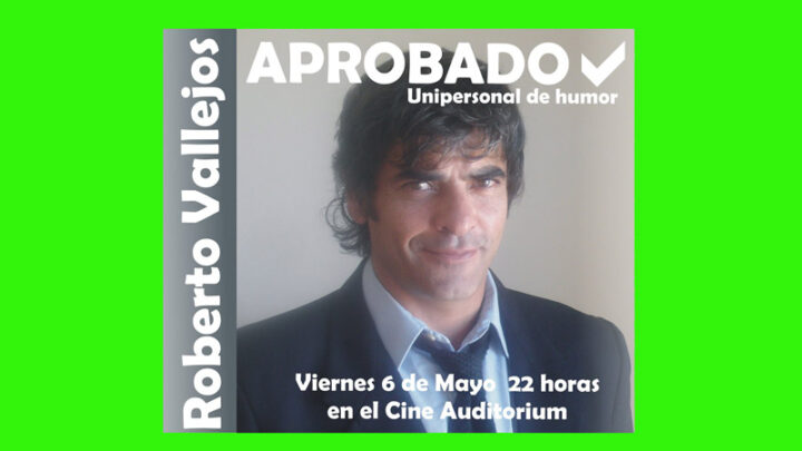 Roberto Vallejos vuelve a Madryn con un unipersonal de humor