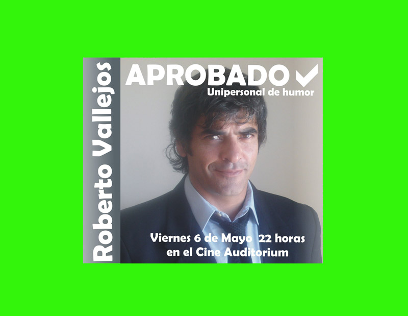 Roberto Vallejos vuelve a Madryn con un unipersonal de humor