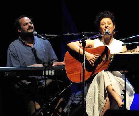 Carlos Aguirre y Francesca Ancarola en el CUPAVI