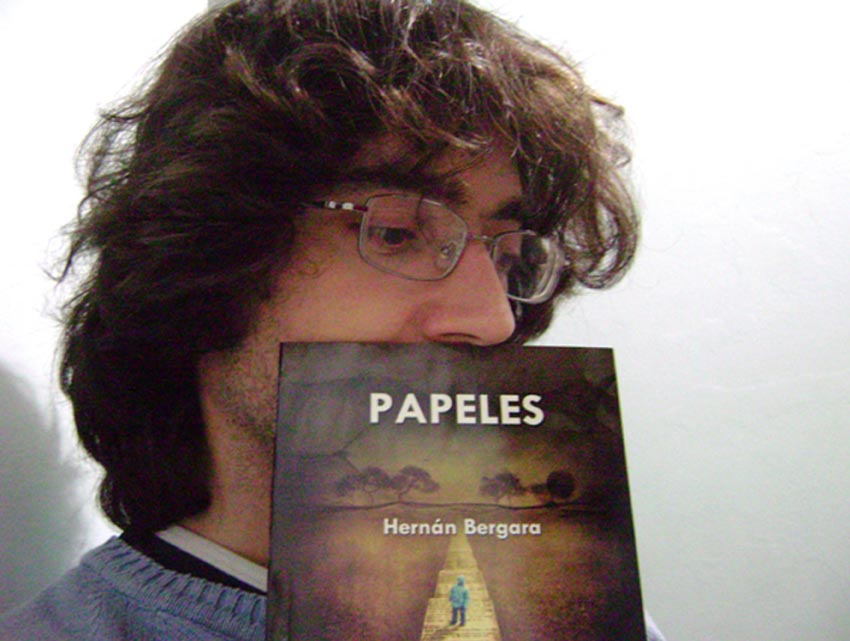 Hernán Bergara presenta «Papeles», un libro de relatos breves