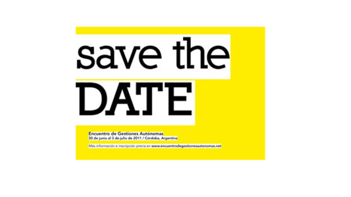 Encuentro de Gestiones Autónomas de Artes Visuales Contemporáneas