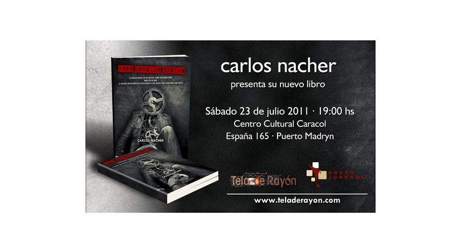 Carlos Nacher y sus «Tres novelas cortas»