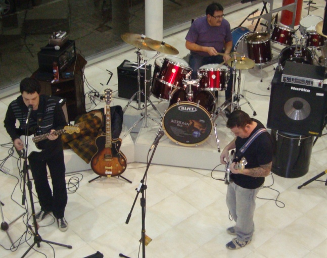 Blueback trío en vivo en el Molino