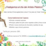 CENA POR EL DÍA DEL ARTISTA PLÁSTICO