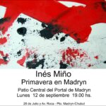 Muestra de pinturas de Inés Miño 