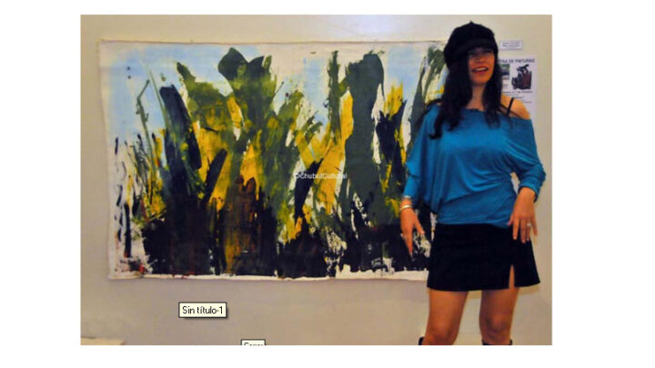 Ines Miño expone sus pinturas