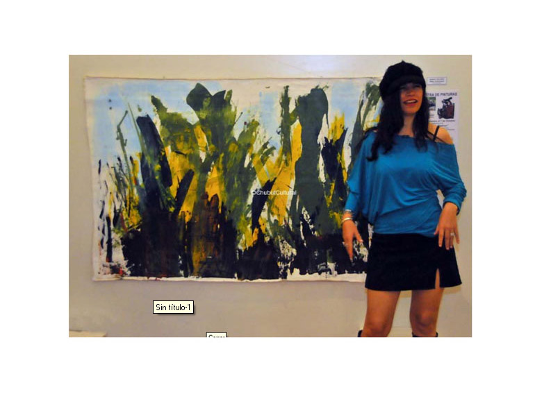 Ines Miño expone sus pinturas