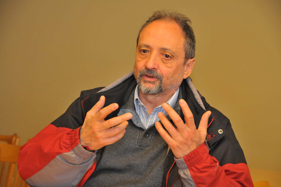 Miguel Rodríguez Arias, creador de Las patas de la mentira, pasó por Chubut