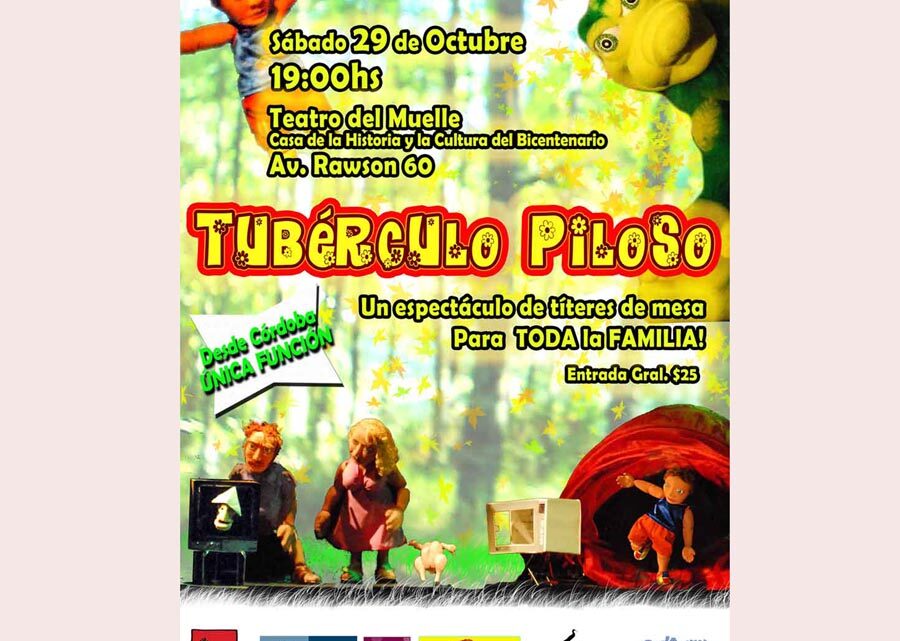 TÍTERES DE MESA “Tubérculo Piloso”