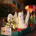Concurso de carrozas en la Fiesta del Cordero 2012