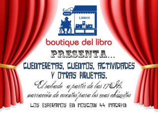 «Cuenteretas» en Boutique del Libro