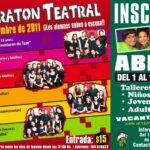 VII Maratón teatral e inscripciones 2012 abiertas
