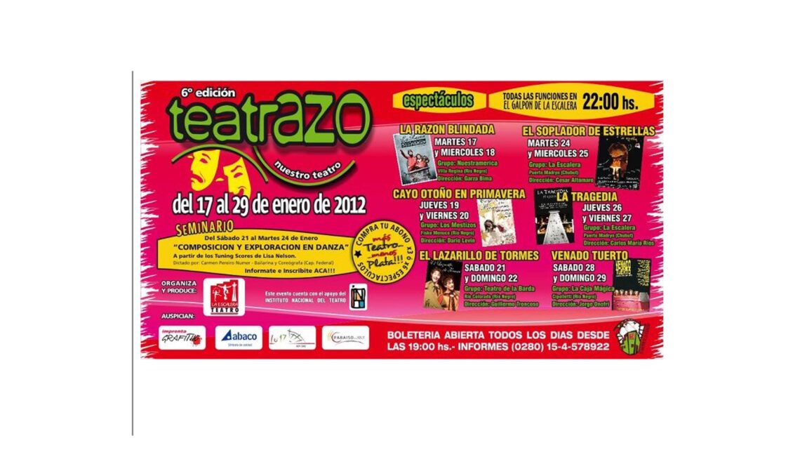 6º Edición del Teatrazo