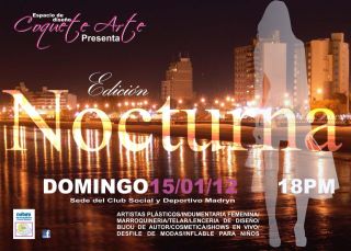 Edición nocturna de CoqueteArte