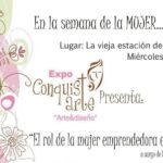 Expo Mujer ConquistArte el domingo