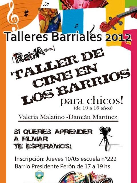 Taller de Cine en los Barrios