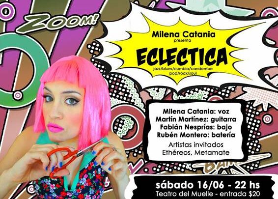 Milena Catania en el Teatro del Muelle