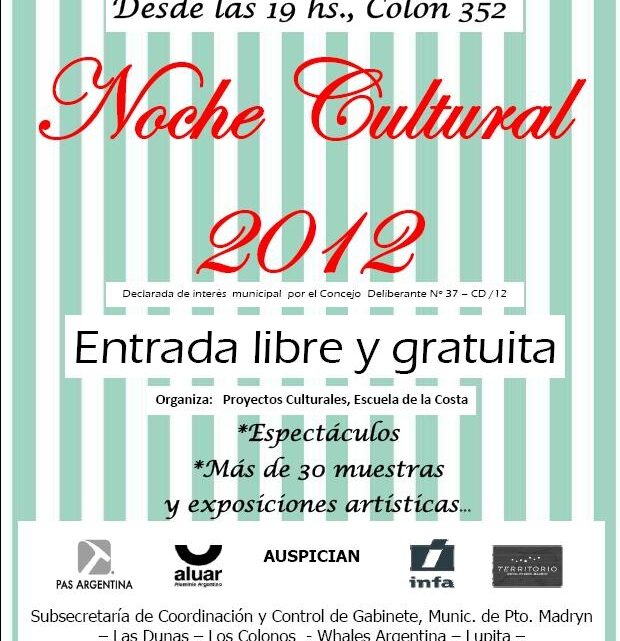 Noche Cultural 2012