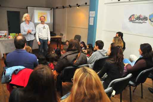 El showman de los chicos cerró su semana de actividades