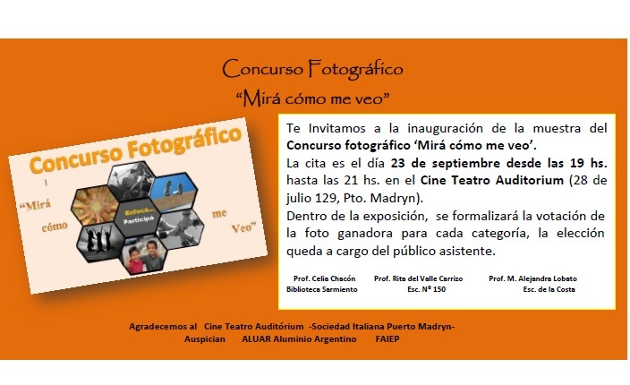 MUESTRA Y SELECCION DE: «MIRA COMO ME VEO»