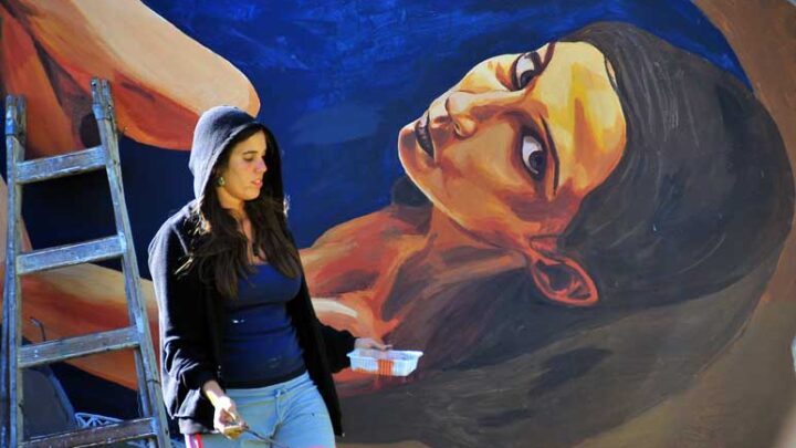 MILU CORRECH: PINTANDO POR LAS PAREDES