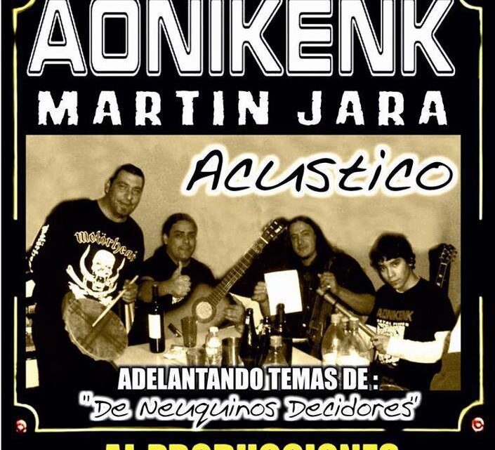 Show acústico de folclore patagónico