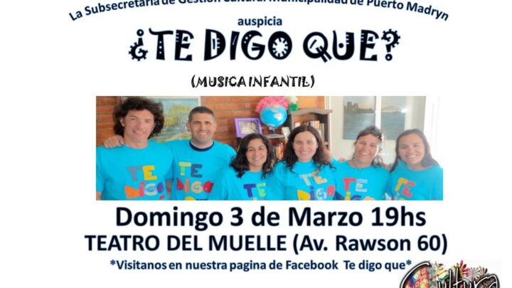 Nueva presentación de «Te Digo Que»