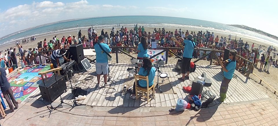 Se suspendió «Te Digo Que» en la playa