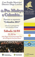Antes de partir a Colombia, el Coro Municipal ofrece un concierto