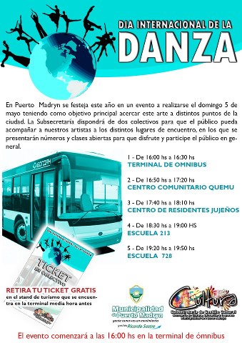 Gran festejo por el Día de la Danza