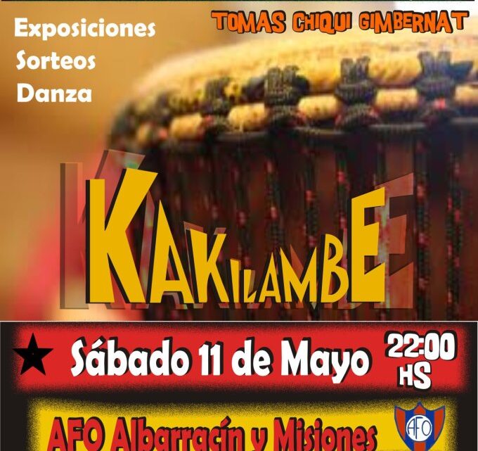 TODO EL RITMO AFRICANO EN EL CLUB AFO