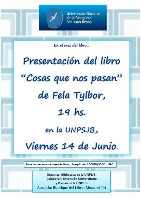 «COSAS QUE NOS PASAN» DE FELA TYLBOR EN LA UNIVERSIDAD