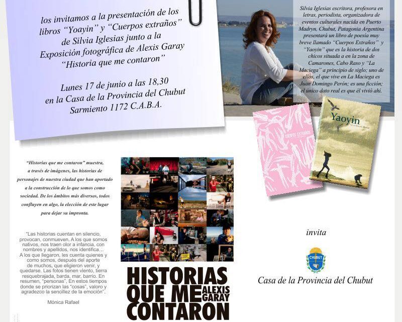 Silvia Iglesias y Alexis Garay en La Casa del Chubut