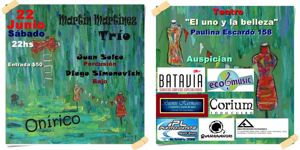 Martín Martinez Trío brindará un concierto