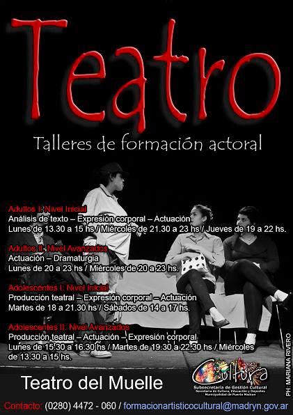 Talleres de Formación Actoral