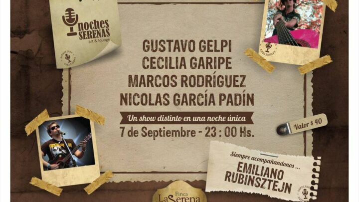 Gustavo Gelpi en «Noches Serenas»