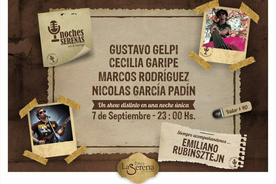 Gustavo Gelpi en «Noches Serenas»