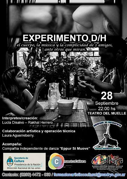 Experimento D/H creación y danza en el Teatro del Muelle