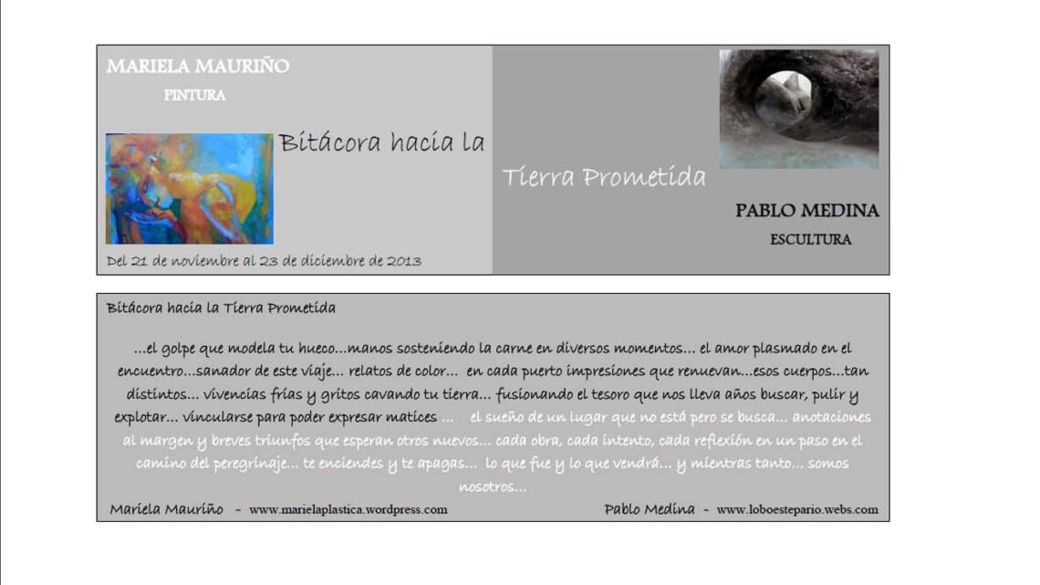 Bitácora Hacia la Tierra Prometida – Mauriño – Medina