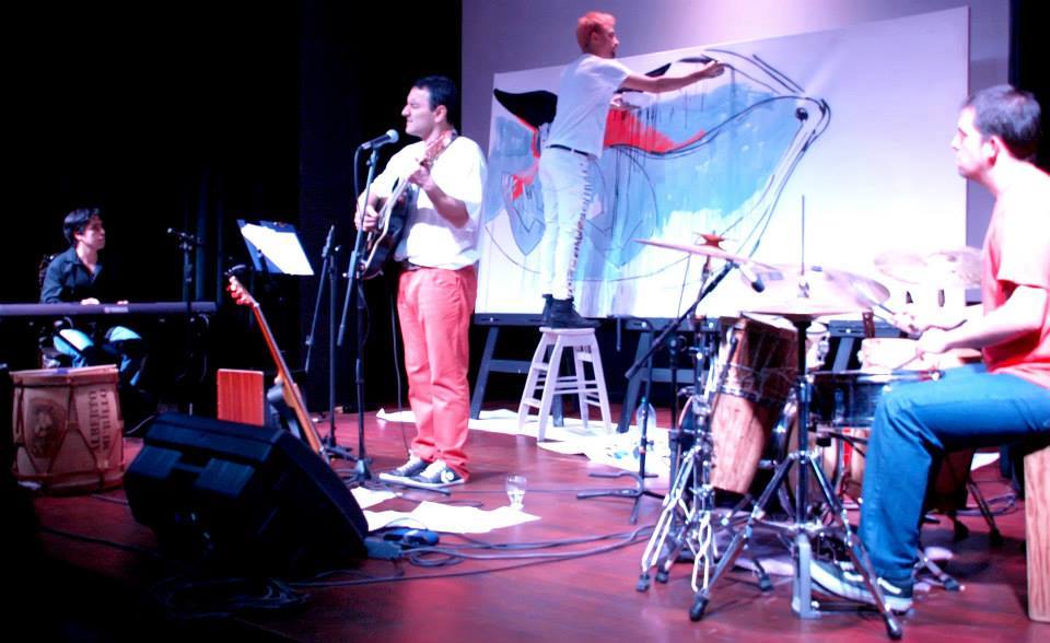 Música y arte en la presentación de Fusión