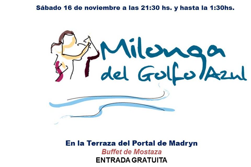Milonga en la terraza del Portal de Madryn
