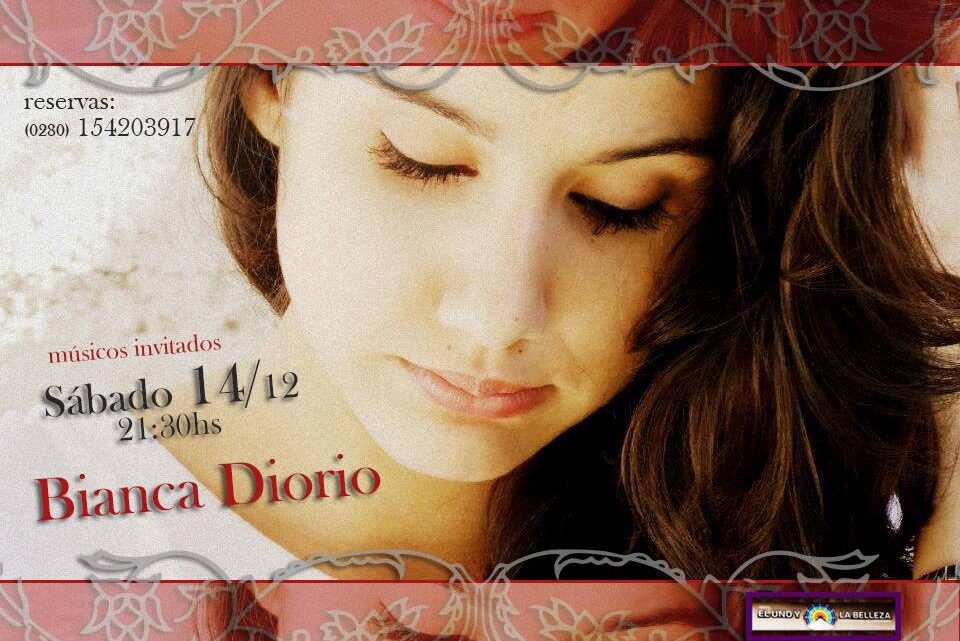 Primer recital de Bianca Diorio