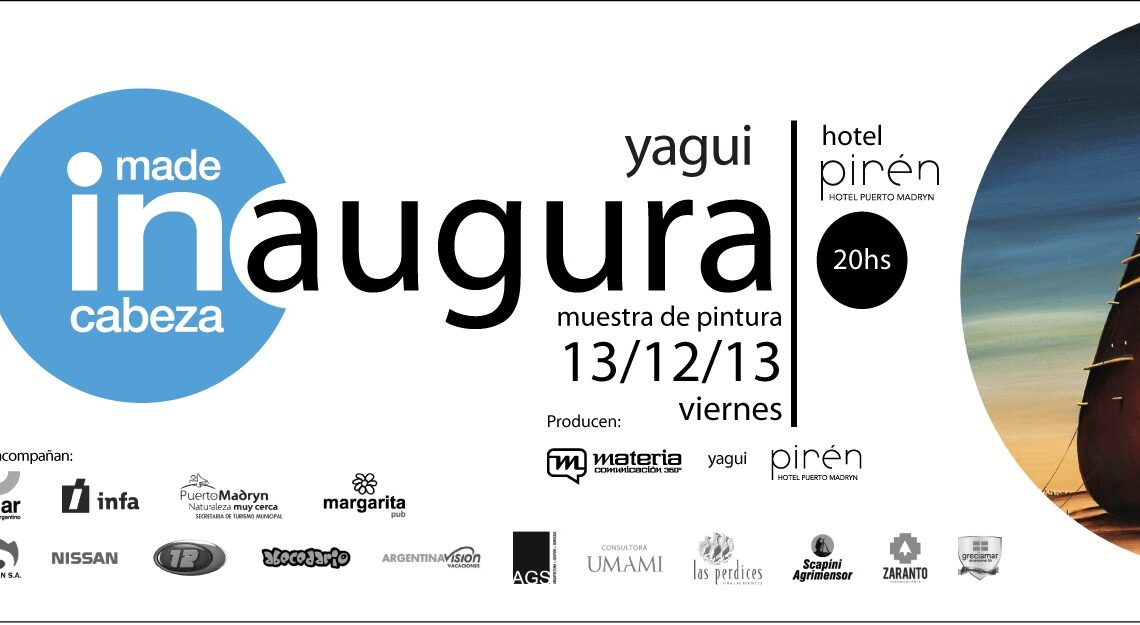 Yagui inaugura “Made in cabeza”