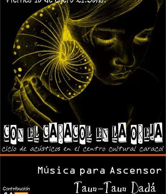 PARA ESCUCHAR CON EL CARACOL EN LA OREJA