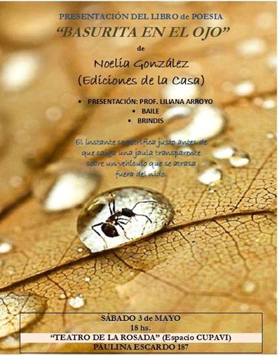 «BASURITA EN EL OJO» SE PRESENTA EL SÁBADO